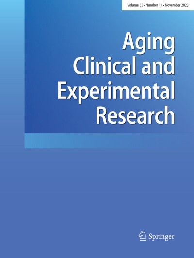 Aging Clinical and Experimental Research cover