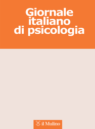 Giornale italiano di psicologia cover