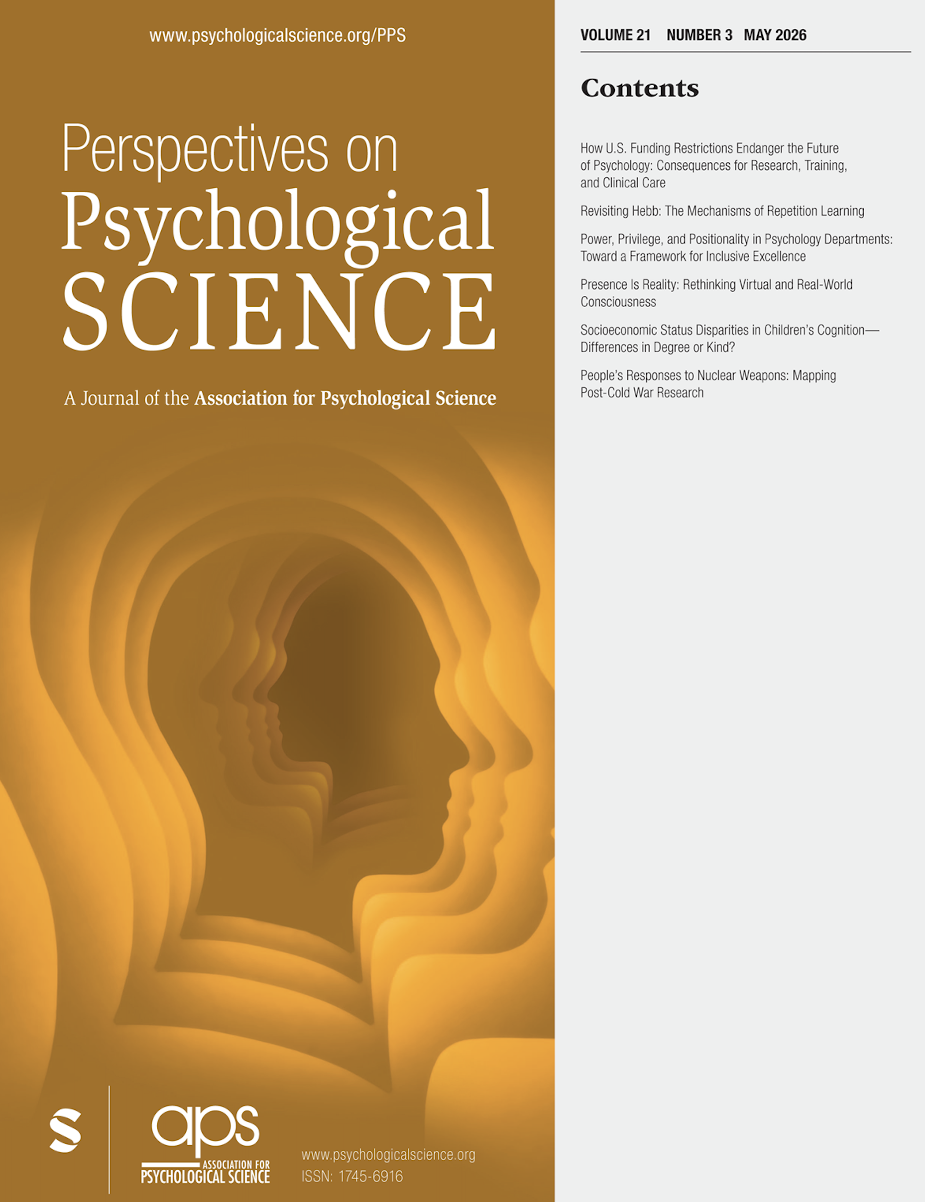 Perspectives on Psychological Science cover