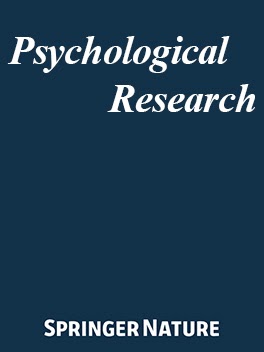 Psychological Research cover